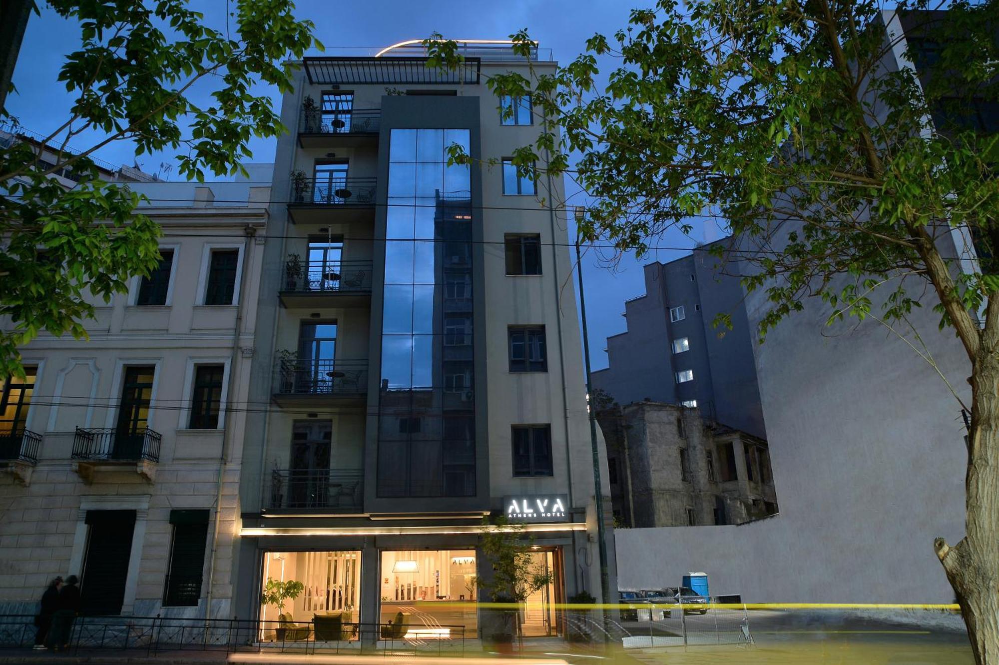 Alva Athens Hotel Exterior foto